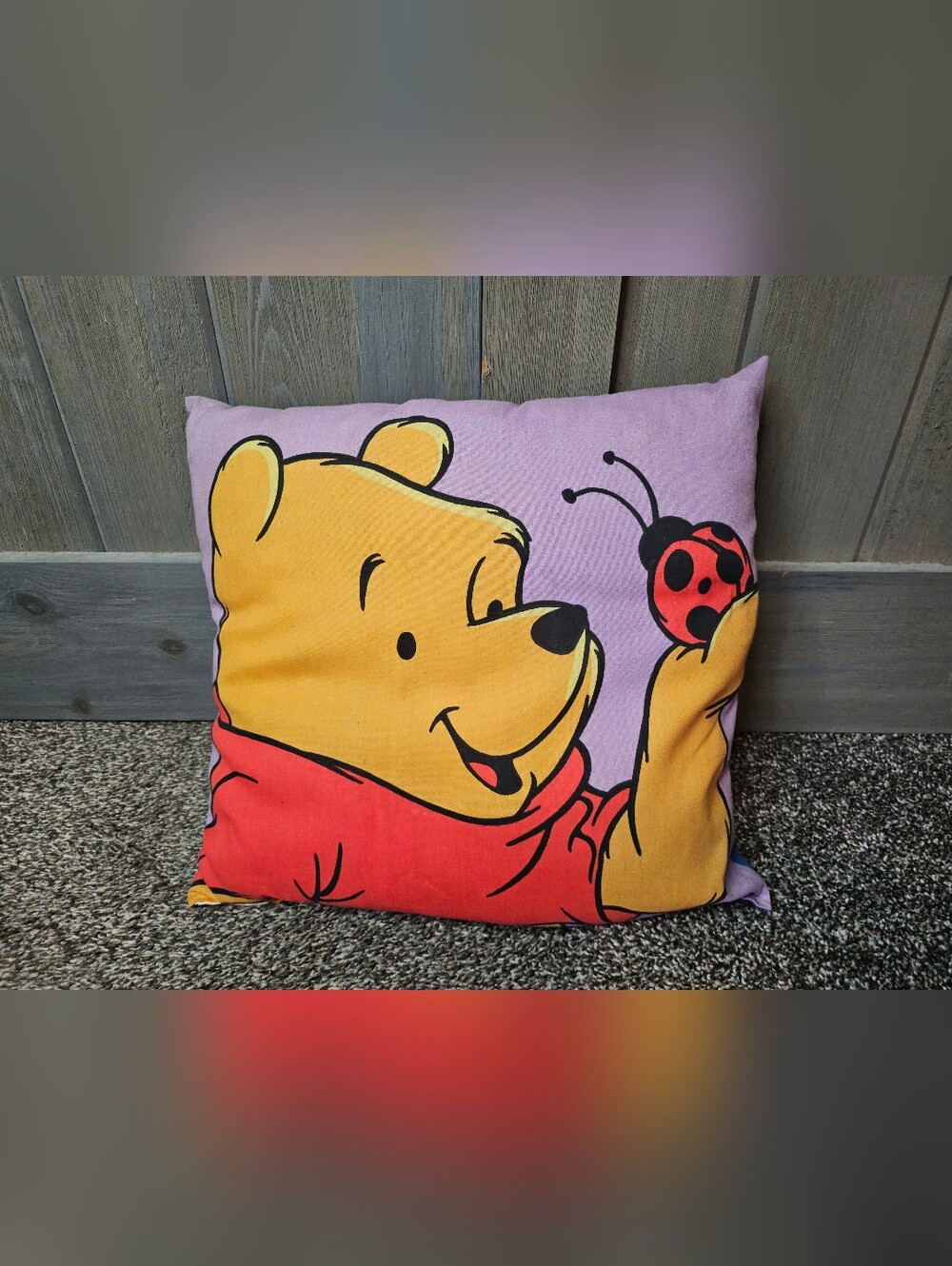 1990s Disney Winnie the Pooh Throw Pillow